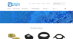 Desktop Screenshot of freshdigit.com